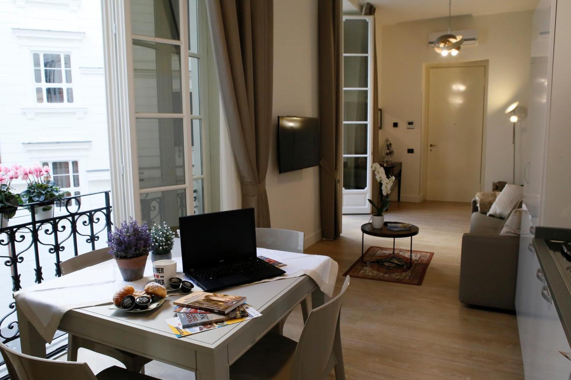 Napoli Mariana Luxury Lägenhet Exteriör bild